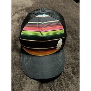Bigfoot Hippie Multicolor Sasquatch Cap.